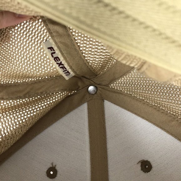 Columbia Tan Distressed Fitted S/M Adjustable Hat - Picture 11 of 11